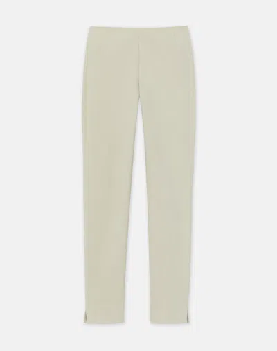 Lafayette 148 Petite Stretch Twill Stanton Pant In Khaki