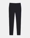 Lafayette 148 Petite Stretch Twill Manhattan Skinny Ankle Pant In Black