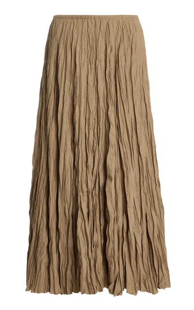LAFAYETTE 148 PLISSE MAXI SKIRT