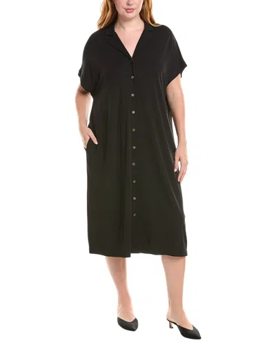 Lafayette 148 New York Plus Notch Duster In Black