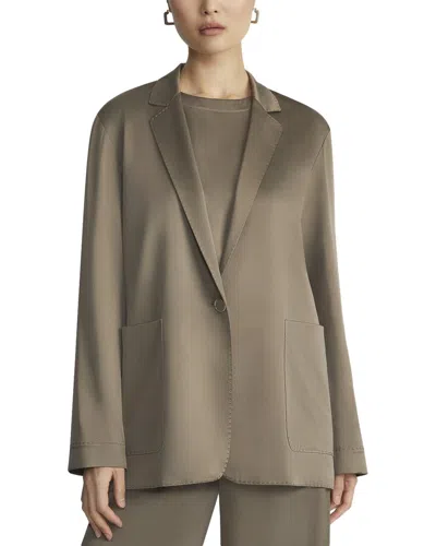 LAFAYETTE 148 PLUS SILK BLAZER