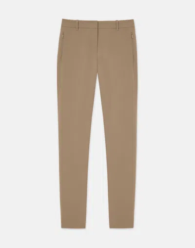 Lafayette 148 Plus-size Acclaimed Stretch Essex Slim Pant In Cadet Khaki