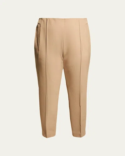 Lafayette 148 Plus Size Gramercy Acclaimed-stretch Pants In Cammello