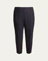Lafayette 148 Plus Size Gramercy Acclaimed-stretch Pants In Ink