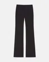 Lafayette 148 Plus-size Regenerated Punto Milano Gates Flared Pant In Black