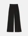 Lafayette 148 Plus-size Ribbed Knit Ankle Pant In Black