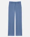 Lafayette 148 Plus-size Satin Sullivan Pant In Blue