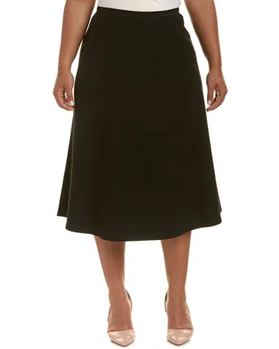 Lafayette 148 New York Plus Tulip A-line Skirt In Black