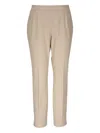 Lafayette 148 Pressed-crease Trousers In Neutrals
