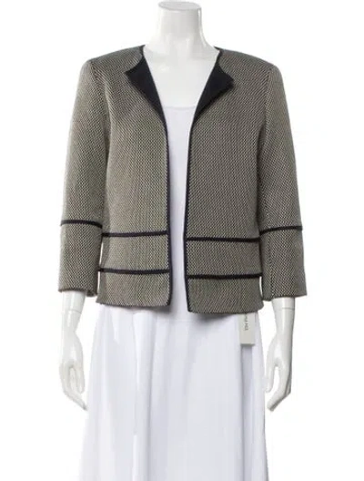 Pre-owned Lafayette 148 Printed Jacket