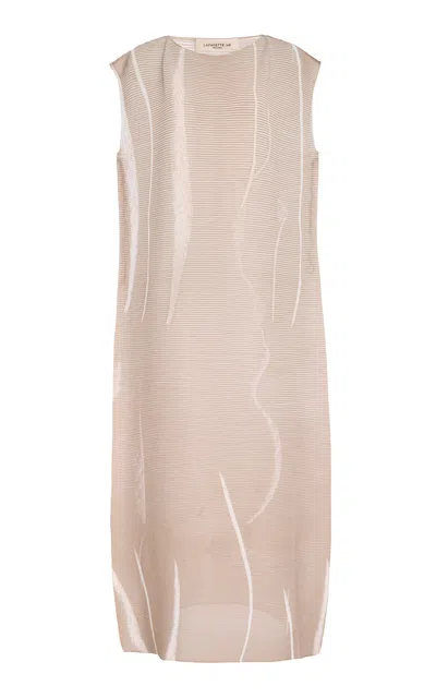 Lafayette 148 Printed Maxi Dress In Grey