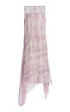 Lafayette 148 Printed Silk Crepon Midi Dress