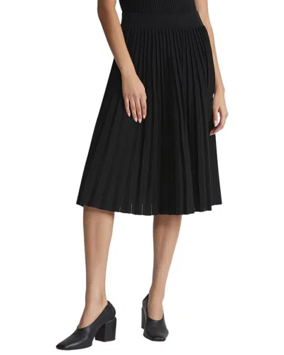 LAFAYETTE 148 PULL ON KNIT SILK-BLEND SKIRT