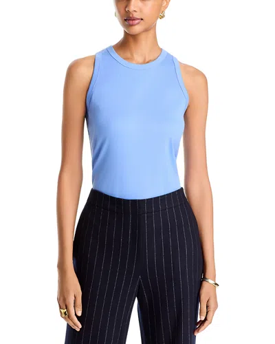 Lafayette 148 Racerback Tank Top In Blue
