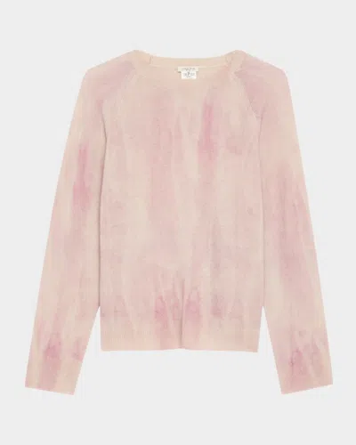Lafayette 148 Printed Raglan Cashmere Sweater