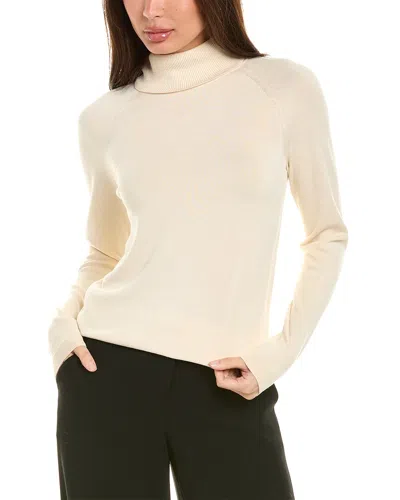 Lafayette 148 Raglan Sleeve Turtleneck Sweater In Neutral