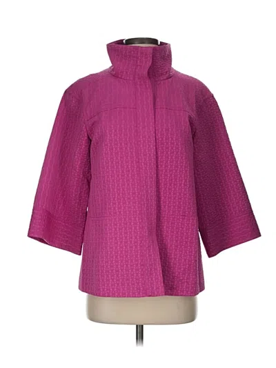 Pre-owned Lafayette 148 Raincoat In Pink