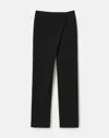 Lafayette 148 Responsible Finesse Crepe Eldridge Pant In Black