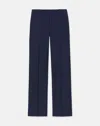 Lafayette 148 Responsible Stretch Wool Gates Pant In Blue