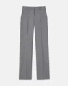 Lafayette 148 Responsible Stretch Wool Gates Pant In Grey