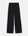 Lafayette 148 Responsible Wool-cashmere Wide Leg Pant In Black