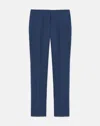 Lafayette 148 Responsible Wool Double Face Clinton Ankle Pant In Lido Blue