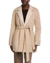 Lafayette 148 New York Reversible Coat In Neutral