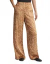 Lafayette 148 Riverside Pant In Camel Multi In Brown