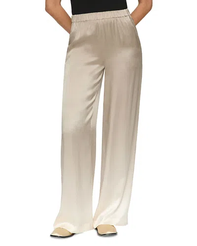 Lafayette 148 Riverside Silk Ombre Pants In Hickory Multi