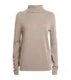 Lafayette 148 Rollneck Sweater In Neutral
