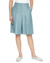 Lafayette 148 Ryerson Bermuda Shorts In Paper Blue