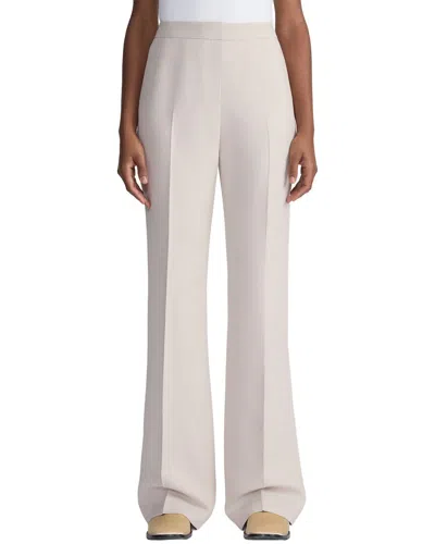 Lafayette 148 Saint Marks Silk & Wool-blend Flared Pant In Sand