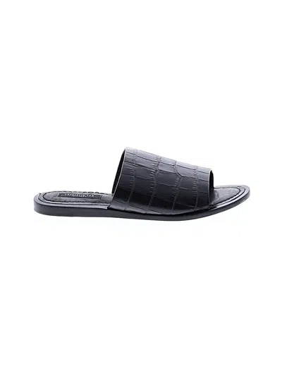 Pre-owned Lafayette 148 Sandals In Black