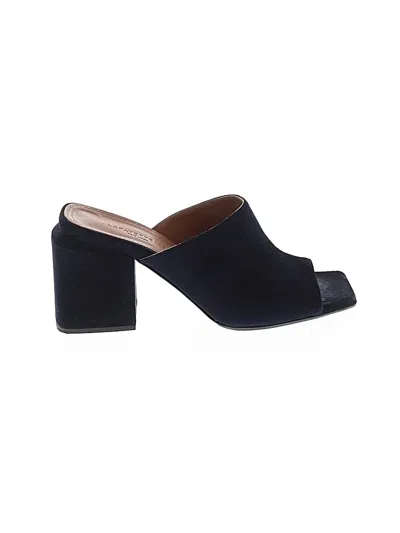 Pre-owned Lafayette 148 Sandals In Blue
