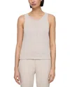 Lafayette 148 Scoop Neck Sweater In Pearl