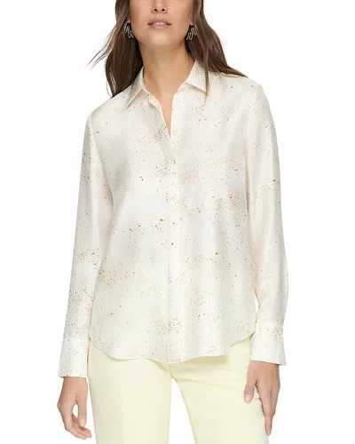 Lafayette 148 Scottie Silk Blouse