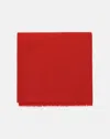 Lafayette 148 Sequin Wool Shawl In Red