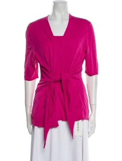 Pre-owned Lafayette 148 Set In Pink