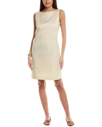 LAFAYETTE 148 SHEATH BATEAU NECK DRESS