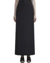 Lafayette 148 New York Side Zip Maxi Skirt In Black
