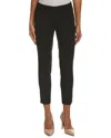 LAFAYETTE 148 SIDE-ZIP WOOL-BLEND CROP PANT