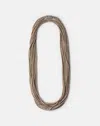 Lafayette 148 Signature Mesh Necklace In Taupe