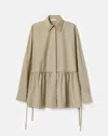 Lafayette 148 Silk Button Long Sleeve Blouse