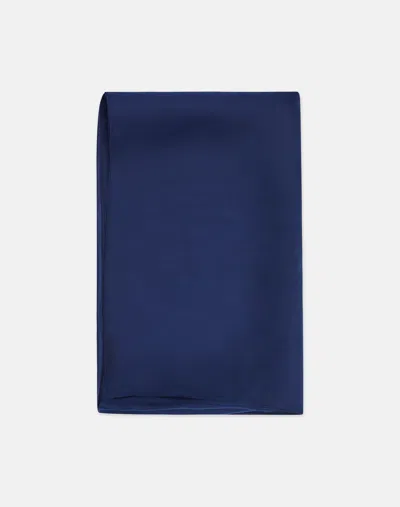Lafayette 148 Silk Organza Stole In Midnight Blue