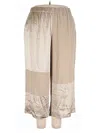 Lafayette 148 Silk Pants In Tan