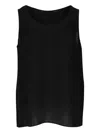 Lafayette 148 Silk Top In Black