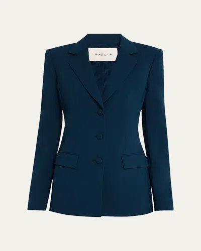 LAFAYETTE 148 SINGLE-BREASTED TAILORED BLAZER