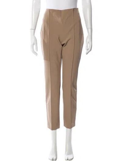 Pre-owned Lafayette 148 Skinny Leg Pants In Neutral