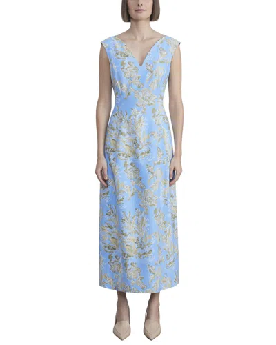 LAFAYETTE 148 SLEEVELESS PORTRAIT NECK DRESS