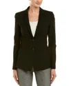 Lafayette 148 New York Sloane Wool-blend Jacket In Black